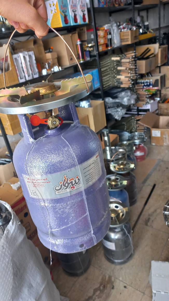 تصویر پیک نیک 5 کیلویی نپتون گاز اجاق و سرشعله